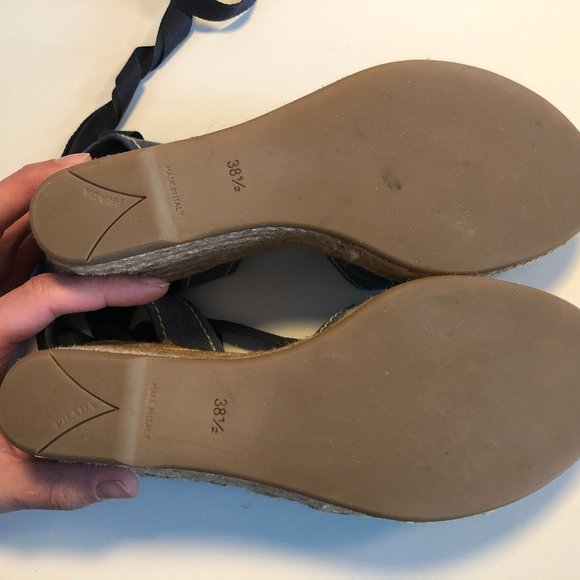 Prada Espadrille Wedges in Denim - Picture 3 of 8